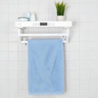 Uscator prosop baie sau bucatarie cu sterilizator UV, pe perete, 60 cm, 450W, ElectricSun PREMIUM alb