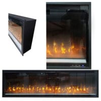 Semineu incorporabil 3D ElectricSun VERSALYS lateral3